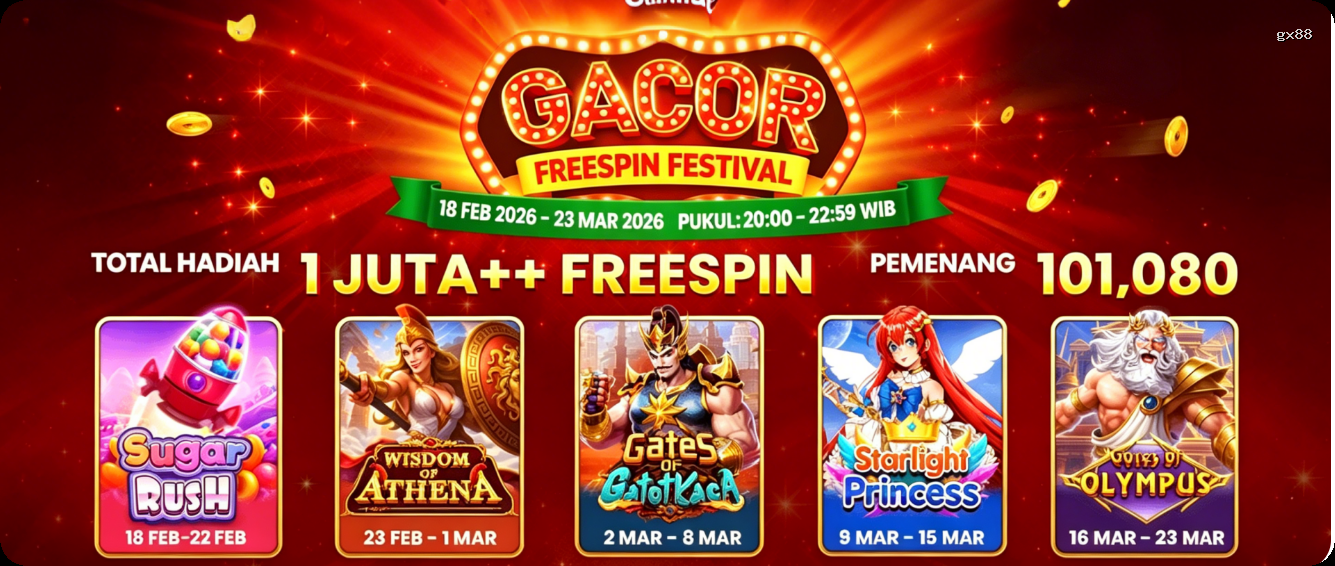 Login gx88 Sekarang Bonus Melimpah